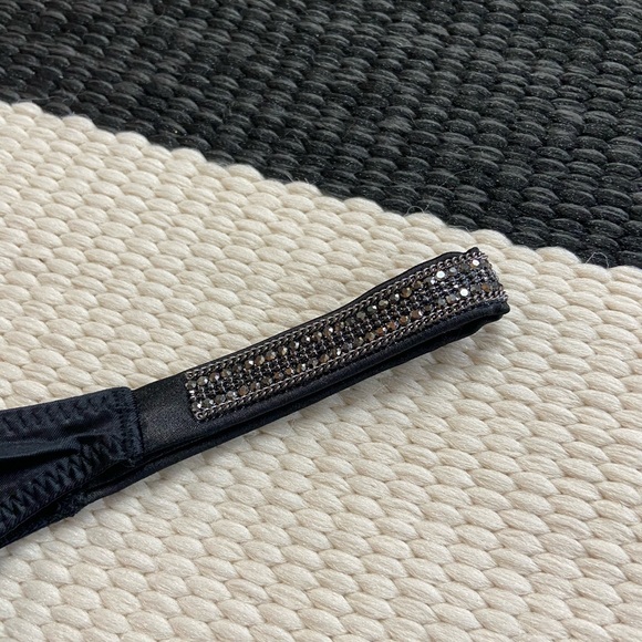 NWT Victorias Secret logo shine strap thong panty - Picture 2 of 8